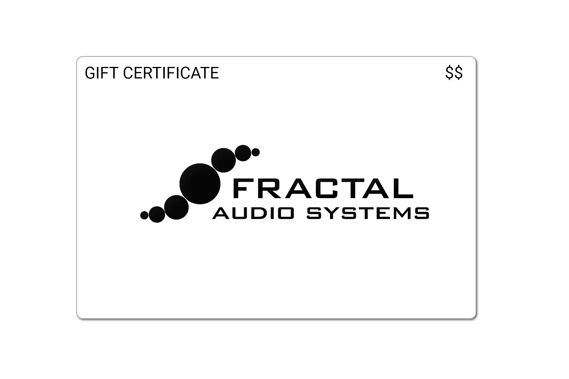 Fractal Audio Systems Gift Certificate